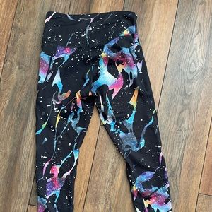 Feed Me Fight Me Rainbow Road Leggings